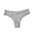 thumbnail image 1 of Eltusu Women Cheeky Panties, Comfy Elastic Waist Stretch Soft Women Bikini Underwear Gray Size L, 1 of 2