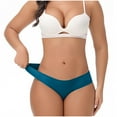 thumbnail image 1 of Eltusu Women Cheeky Panties, Elastic Waist Seamless Comfort Stretch Women Bikini Underwear Green Size L, 1 of 5