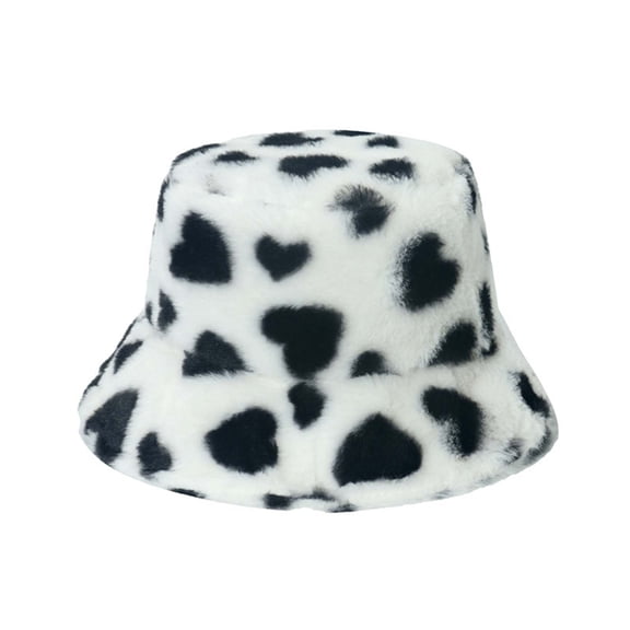 Eltusu Women Fleece Hat, Cotton Warm Windproof Comfy Winter Hat Black Size Free Size