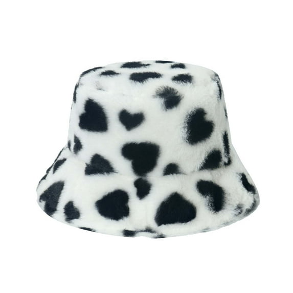 Eltusu Women Fleece Hat, Cotton Warm Windproof Comfy Winter Hat Black Size Free Size