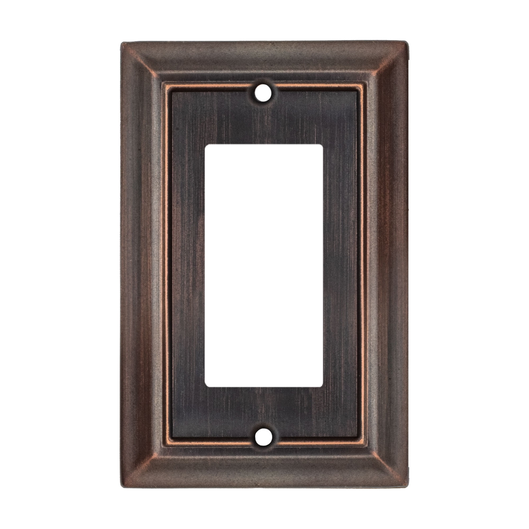 Elumina 150RDBNB Sydney Aged Bronze Steel 1 Rocker Standard 5 in. Tall Wallplate