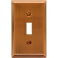 thumbnail image 1 of Elumina 163TACNB Century Wallplate, 1 Toggle, Steel, Antique Copper, 1-Pack, 1 of 3