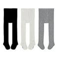thumbnail image 1 of Elutong Baby Girls Tights Leggings 3 Pack Cotton Seamless Stocking Pants for 0-24 Month, 1 of 5