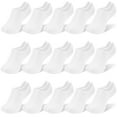 thumbnail image 1 of Elutong Women No Show Socks, 15 Pairs Sneaker Invisible Low Cut Liner Flat Socks, 1 of 7