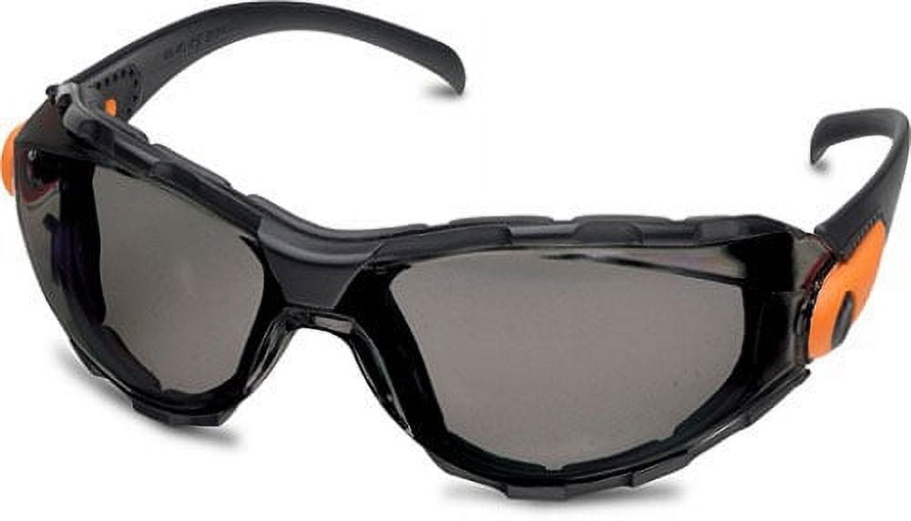 Elvex Go-Specs Foam Lined Safety Glasses Gray Lens Black Frame