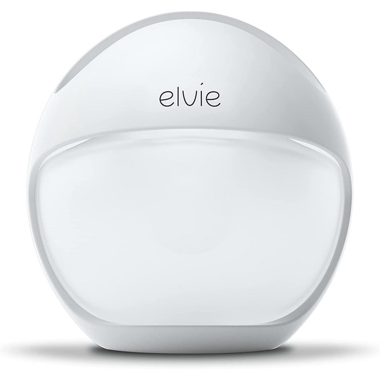 elvie Curve Manual Wearable Breast Pump, Portable Silicone