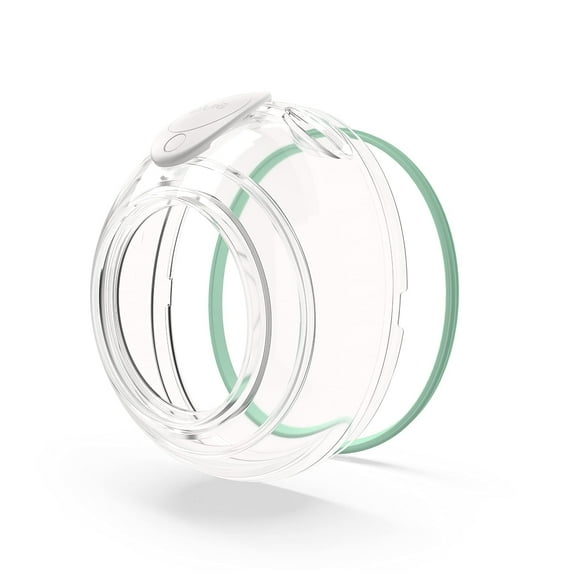 Elvie Stride 5oz Breast Pump Cups 2 Pack Dishwasher Safe Food Grade Silicone BPA Free includes 2 Cup Fronts, 2 Cup Seals, 2 Stoppers