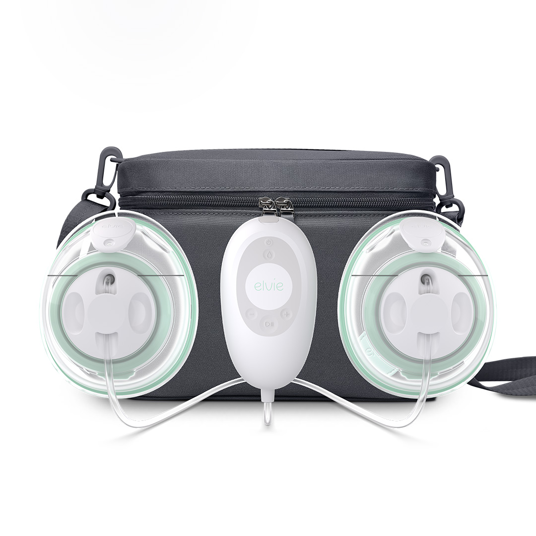 Elvie Stride Plus - Hands-Free, Hospital-Grade Electric Breast Pump with 3-in-1 Bag - image 1 of 6