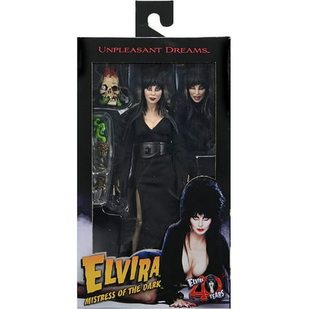 NECA - Elvira - 8" Clothed Action Figure - Elvira, Mistress of the Dark