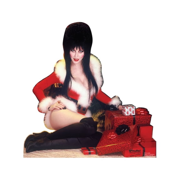 Advanced Graphics 2832 18 x 18 in. Elvira Christmas Mini Standee Cardboard Cutout
