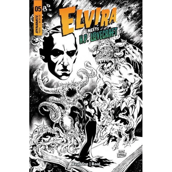 Elvira Meets H.P. Lovecraft #5J VF ; Dynamite Comic Book