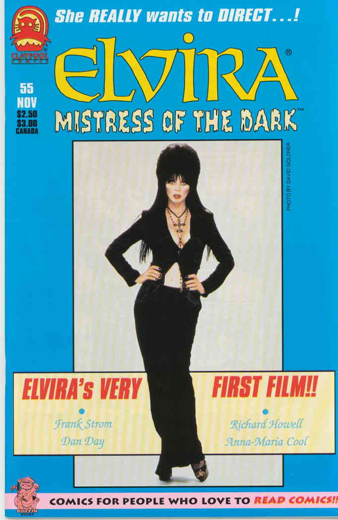 Elvira, Mistress of the Dark 55 VF ; Claypool Comic Book