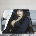 Elviras Fleece Blanket, Cozy Blanket , Bedroom Throws For Couch, Soft