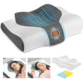 Elviros Adjustable Firmness Cervical Pillow for Neck Pain Relief