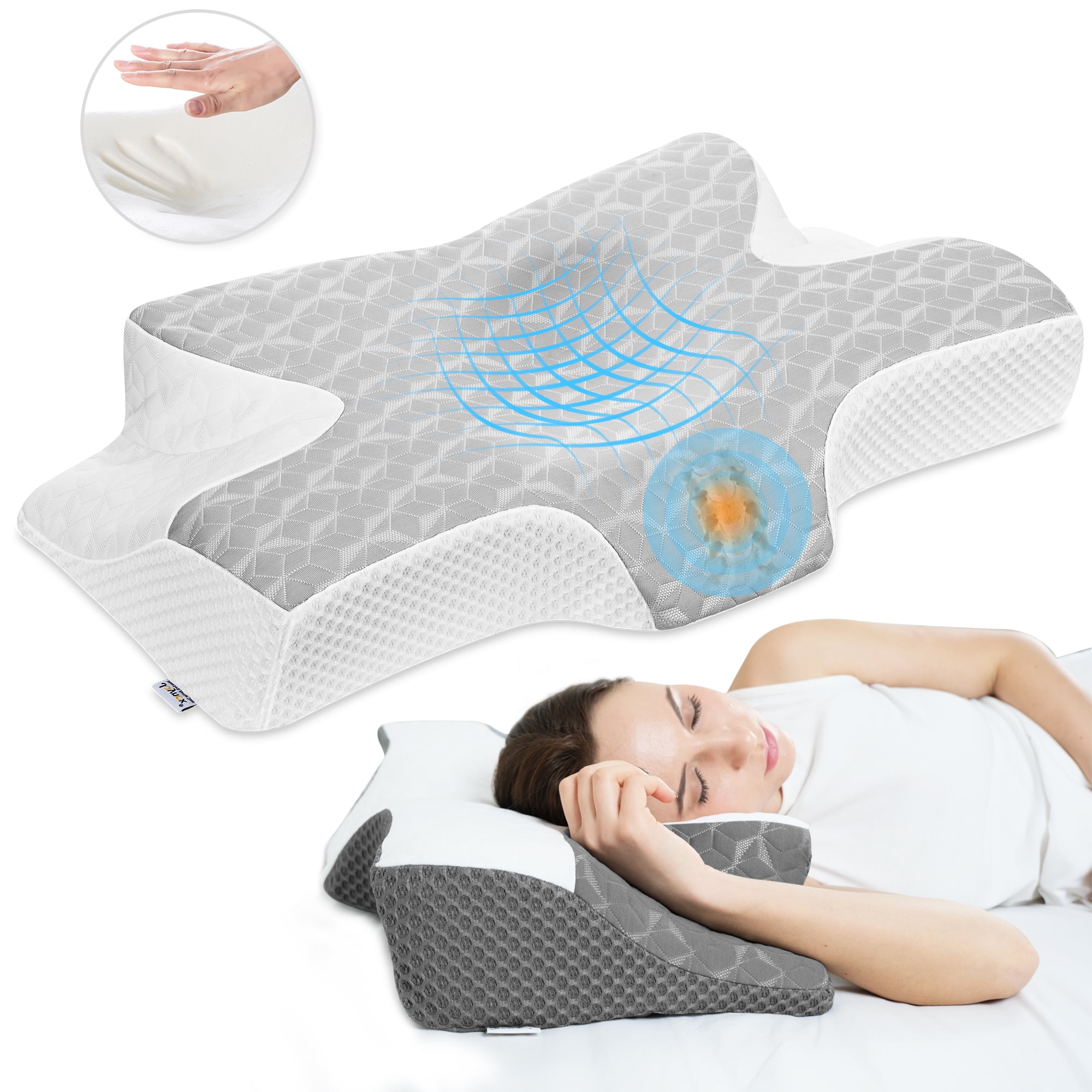 https://i5.walmartimages.com/seo/Elviros-Cervical-Memory-Foam-Contour-Pillow-for-Neck-and-Shoulder-Pain-for-All-Sleepers-Gray-3-6-lb_27639aae-8aad-49ba-ad41-f2a175330b46.17fb4189bf3528786549746ac78b18aa.jpeg