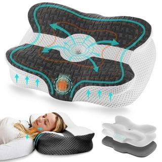 SUTERA - Contour Memory Foam Pillow for Sleeping, Orthopedic