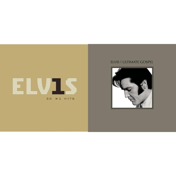 Elvis 30 #1 Hits & Elvis Ultimate Gospel [CD Bundle]