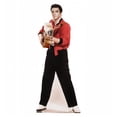 thumbnail image 1 of Elvis Black & White Cardboard Cutout, 1 of 1