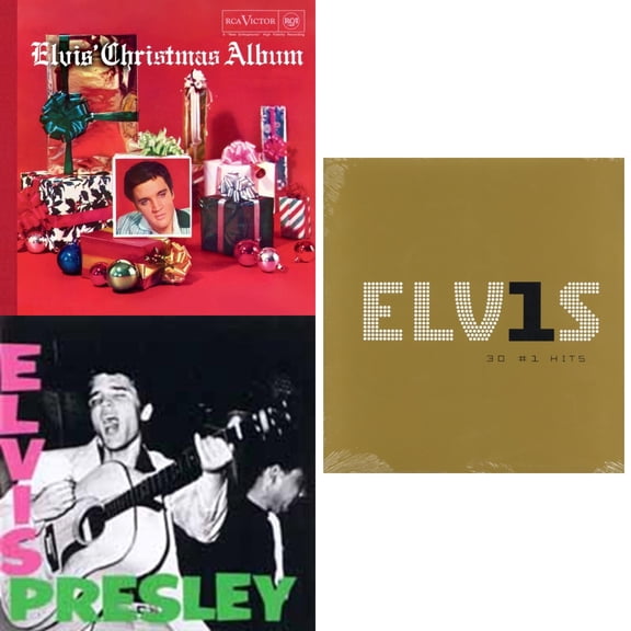 Elvis' Christmas Album & Elvis Presley & Elvis 30 #1 Hits (2LP/180G)