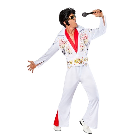 Elvis Presley Deluxe Costume for Adults by Rubies, Men's Large
