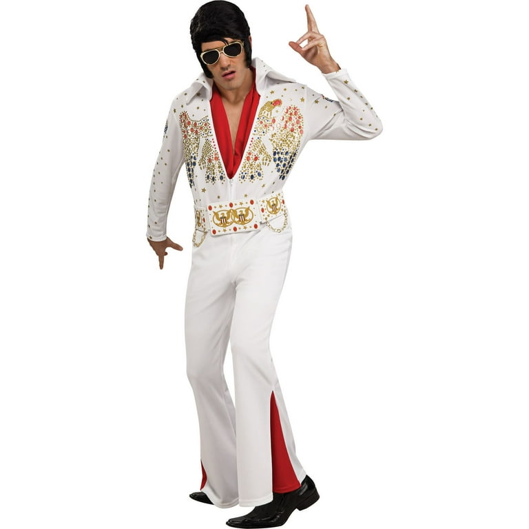 Elvis Costume Adult White Elvis Costume Adult White