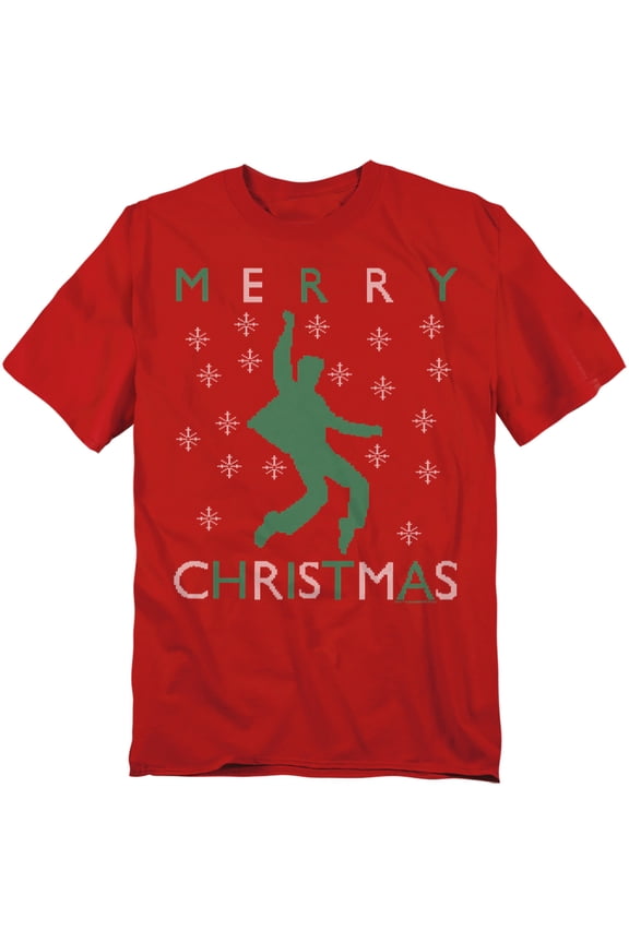 Elvis Dancing Ugly Christmas Unisex Adult T Shirt