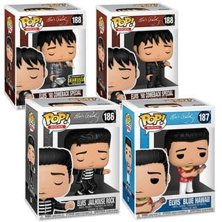 ワッキーワブラー エルヴィス・プレスリーフィギュア　4体セット　FUNKO Wacky Wobbler Elvis Presley Bubble Head 4 Figures Set FUNKO