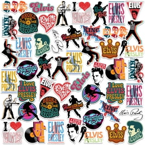 Elvis Iconic 50Ct Sticker Pack
