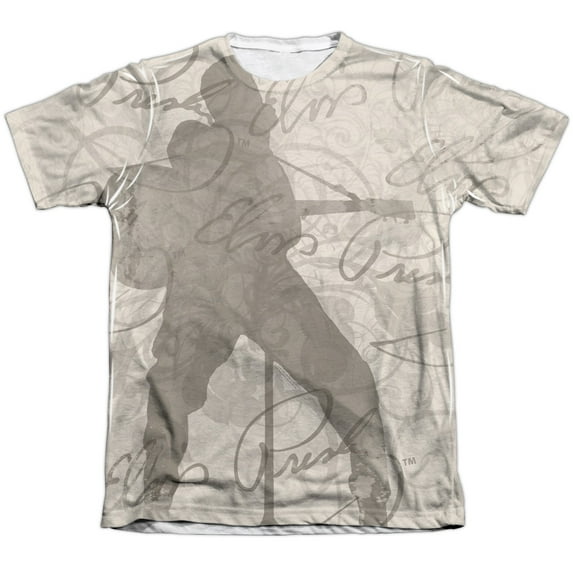 Elvis Presley Its Good To Be King Officially Licensed Faded Sublimation Adult T Shirt