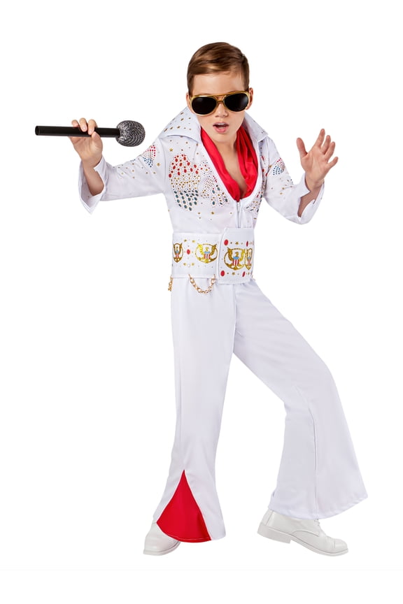 Elvis Presley Deluxe Costume for Kids by Rubies, Boys Small