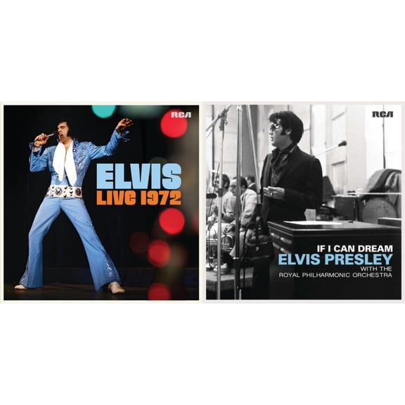 Elvis Live 1972 (2LP) & If I Can Dream: Elvis Presley With The Royal Philharmonic Orchestra (2LP/180G)