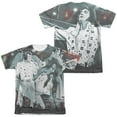 thumbnail image 1 of Elvis Now Playing (Front Back Print) Mens Sublimation Poly Cotton Shirt, 1 of 4