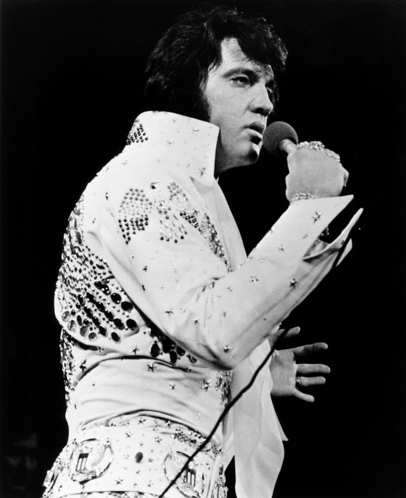 Elvis On Tour Canvas Art - (16 x 20)
