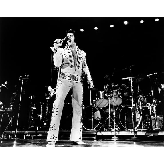 Elvis On Tour Elvis Presley 1972 Photo Print (28 x 22)