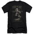 thumbnail image 1 of Elvis Presley 1954 Premuim Canvas Slim Fit T-Shirt Black, 1 of 2