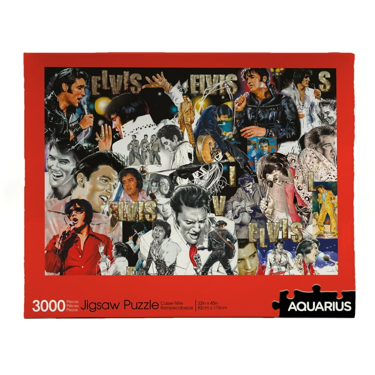 Free Shipping Elvis Presley 3000 Piece Jigsaw Puzzle Walmart
