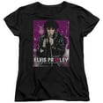 thumbnail image 1 of Elvis Presley 35 Leather Women's T-Shirt Black, 1 of 2