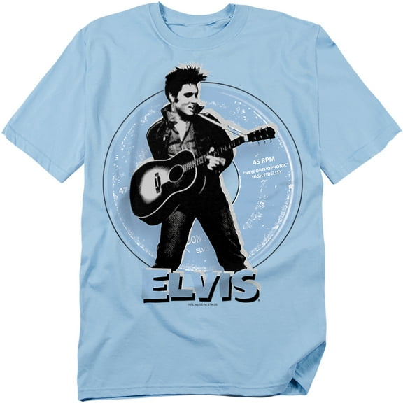Elvis Presley T-Shirt 45 Rpm Unisex Graphic Tee For Men & Women
