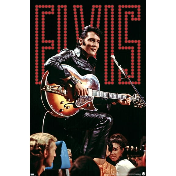 Elvis Presley - 68 Concert Wall Poster, 22.375" x 34"