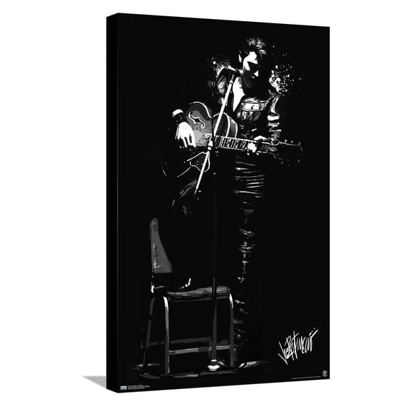 Elvis Presley - 68 Shadows Canvas Wall Poster, 14.725" x 22.375"