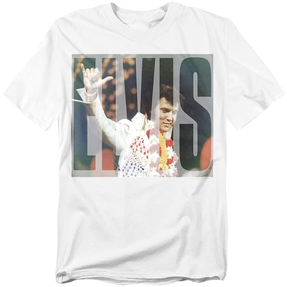Elvis Presley T-Shirt Aloha Knockout Unisex Graphic Tee For Men & Women