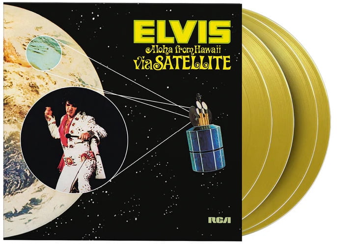 Elvis Presley - Aloha From Hawaii Via Satellite - Limited 180-Gram Yellow Colored Vinyl - Music & Performance
