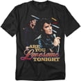 thumbnail image 1 of Elvis Presley T-Shirt Are You Lonesome Unisex Graphic Tee For Men & Women, 1 of 7