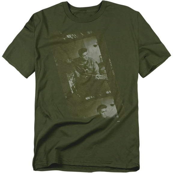 Elvis Presley T-Shirt Army Unisex Graphic Tee For Men & Women