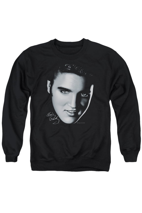 Elvis Presley - Big Face - Crewneck Sweatshirt - Small