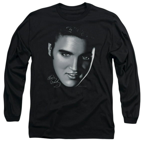 Elvis Presley - Big Face - Long Sleeve Shirt - XXX-Large