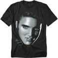 thumbnail image 1 of Elvis Presley T-Shirt Big Face Unisex Graphic Tee For Men & Women, 1 of 7