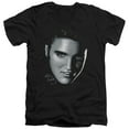 thumbnail image 1 of Elvis Presley - Big Face - Slim Fit V Neck Shirt - Medium, 1 of 2