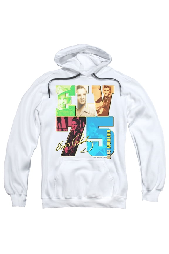 Elvis Presley - Birthday 2010 - Pull-Over Hoodie - X-Large