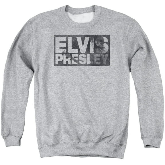 Elvis Presley - Block Letters - Crewneck Sweatshirt - Medium